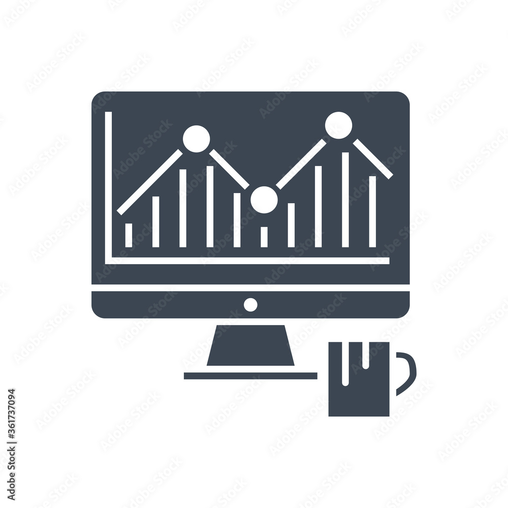 SEO Audit Related Vector Glyph Icon. Isolated on White Background. Vector Illustration. SEO Audit Related Vector Glyph Icon. Isolated on White Background. Vector Illustration.