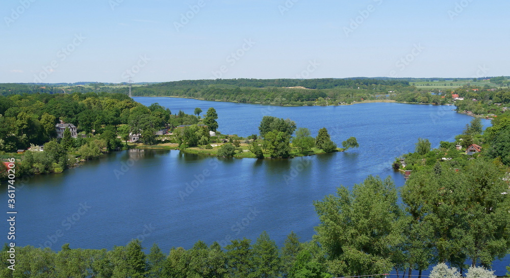 Müritz in der Mecklenburgischen Seenplatte bei Waren Müritz in der Mecklenburgischen Seenplatte bei Waren