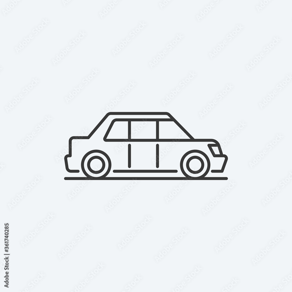 Limousine icon. Limo symbol modern, simple, vector, icon for website design, mobile app, ui. Vector Illustration