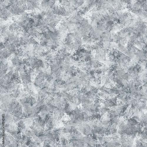 seamless pattern frozen ice texture in winter grey