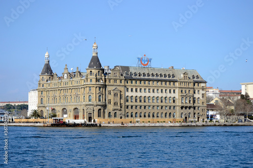 Istanbul - Haydarpaşa Historical train station before the fire.