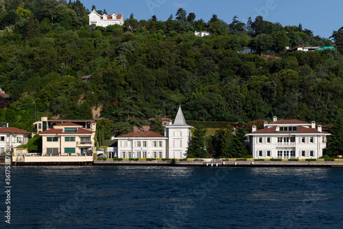Buildings in Bosphorus Strait Side of Istanbul, Turkey © EvrenKalinbacak