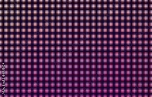 LED screen gradient background, pink and orange monitor dots. Close-up of the macrotexture of the display.
