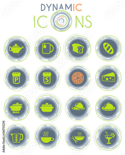 food and kitchen dynamic icons