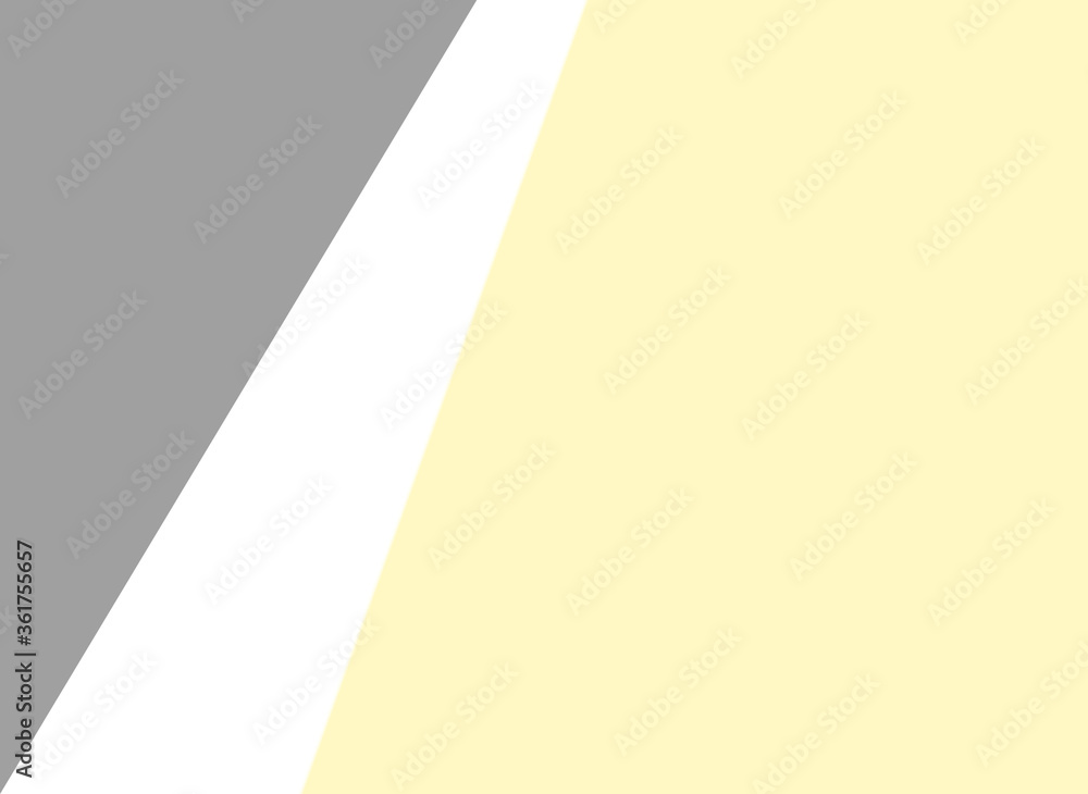 blank grey white and yellow paper