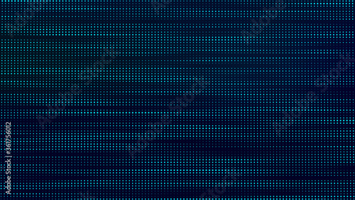 Halftone. Matrix glitch. Cybernetic futuristic background. Big data. Virus. Corrupted code. Vector illustration. photo
