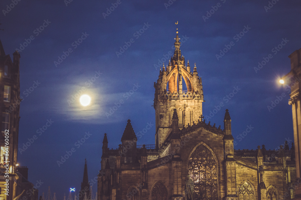 Edinburgh - moon