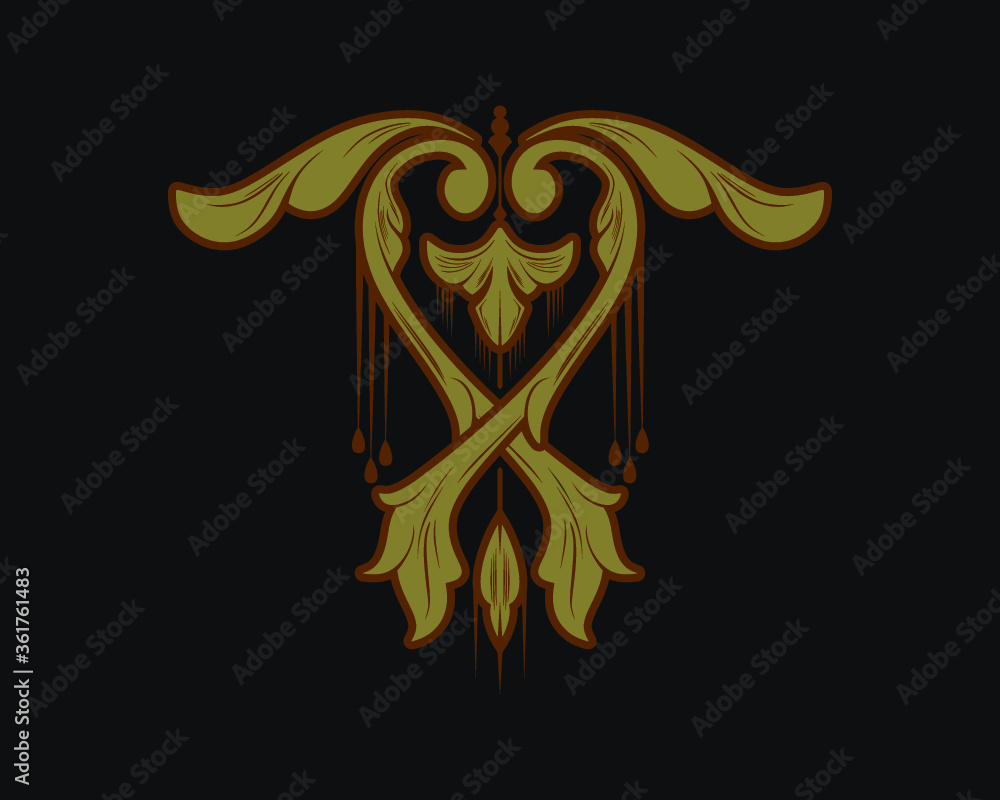 fleur de lis on black background fleur de lis on black background