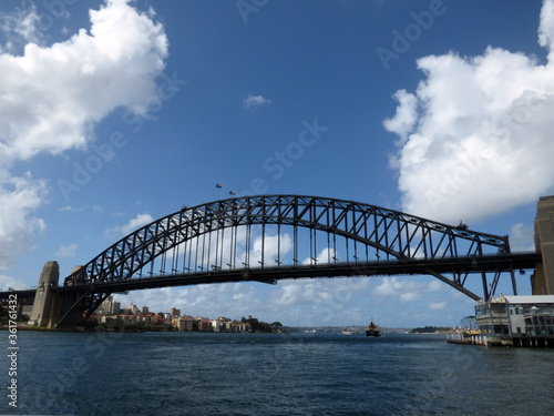 Australia, Sydney, 2014 August, harbor bridge, cruise in the bay © Roberto