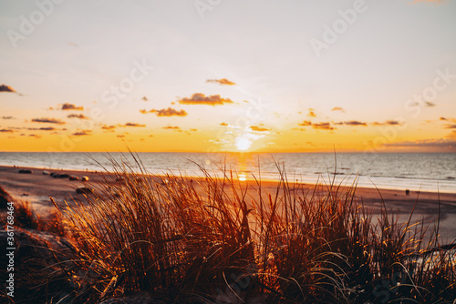 Nordseestrand in Vejers in Dänemark