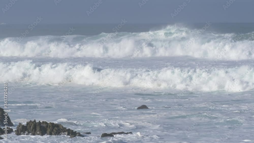 Storm weather tons of water huge waves tide time high surf Storm weather tons of water huge waves tide time high surf