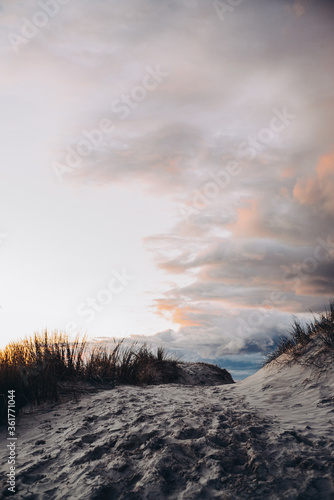 Nordseestrand in Vejers in Dänemark photo