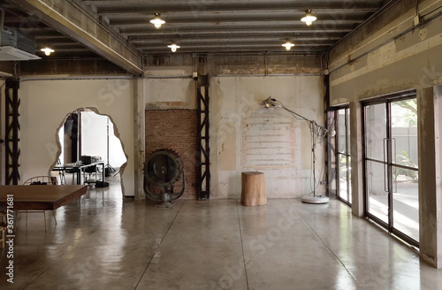 Industrial loft cafe & Studio