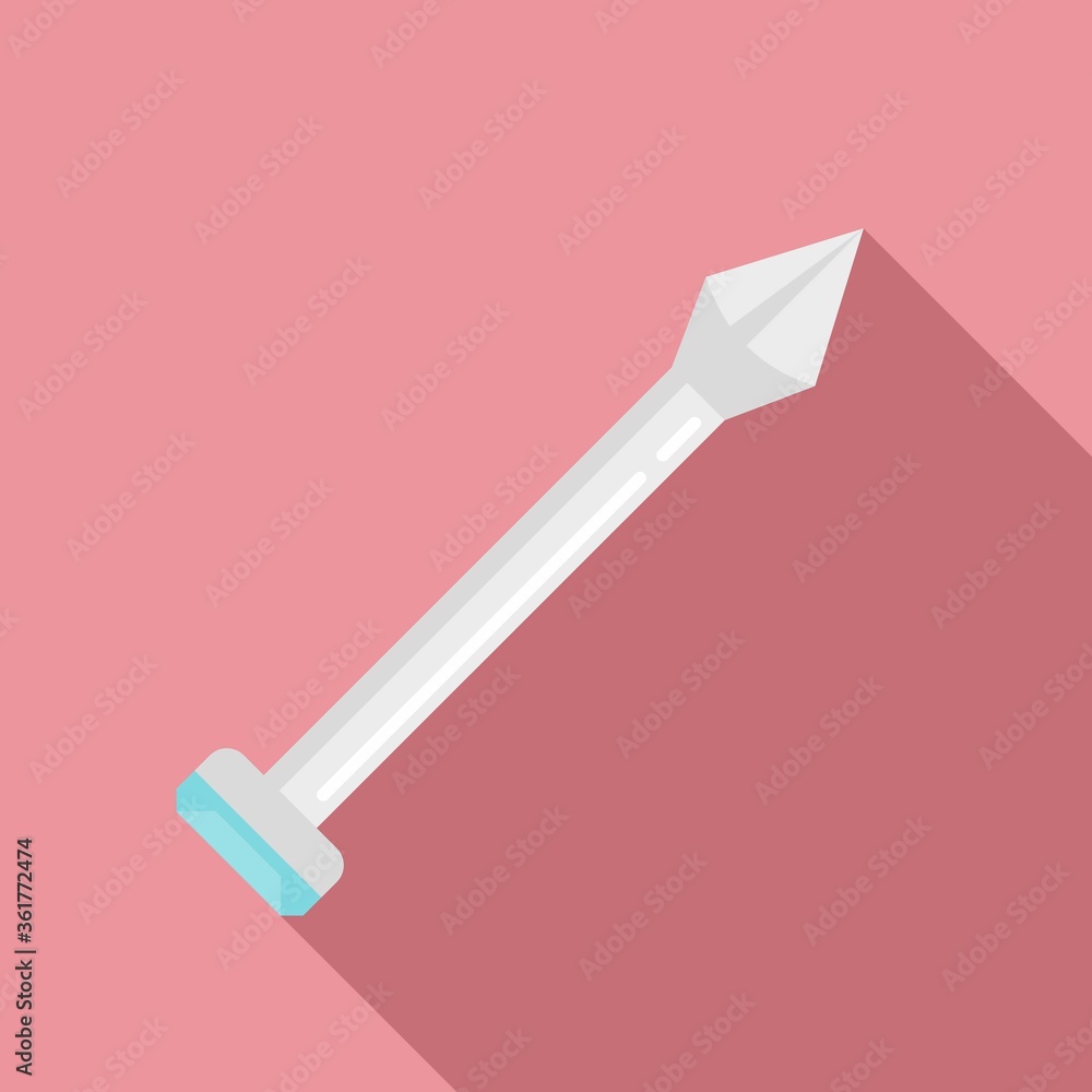 Body piercing icon. Flat illustration of body piercing vector icon for web design Body piercing icon. Flat illustration of body piercing vector icon for web design