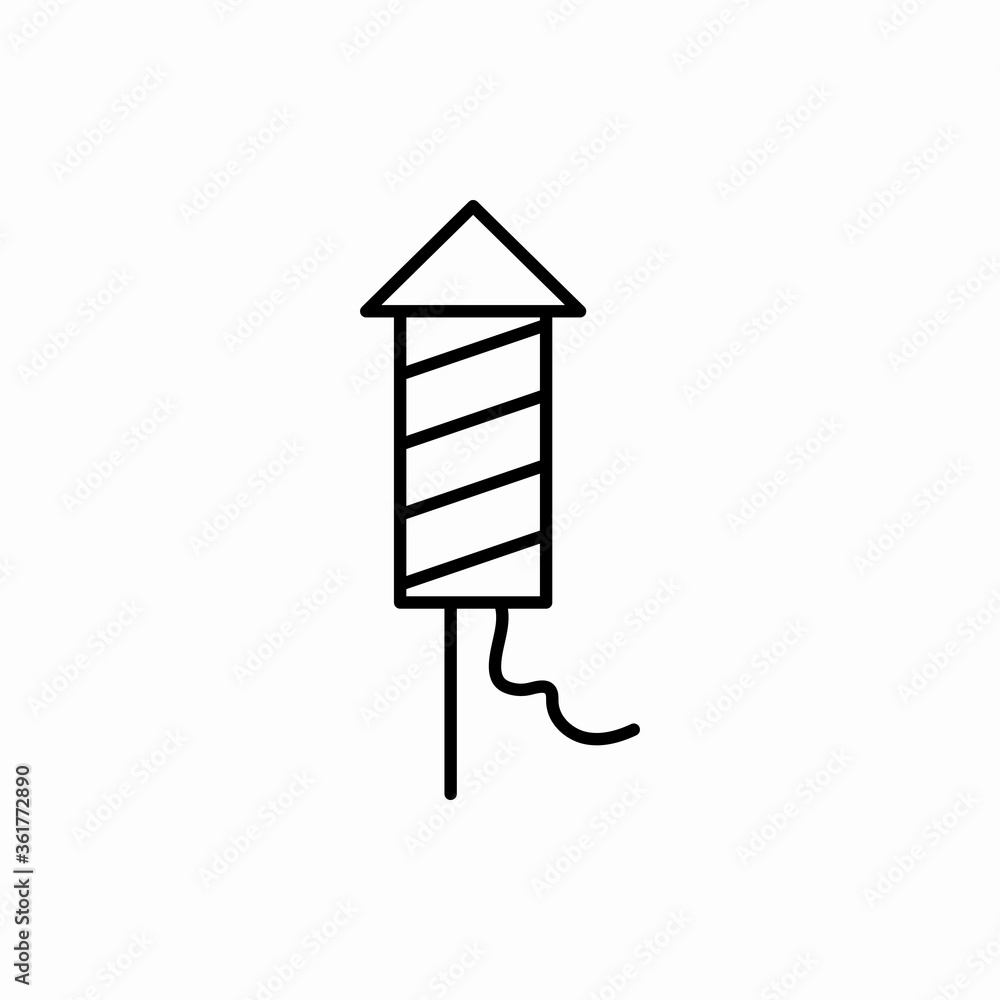Outline fireworks icon.Fireworks vector illustration. Symbol for web and mobile Outline fireworks icon.Fireworks vector illustration. Symbol for web and mobile