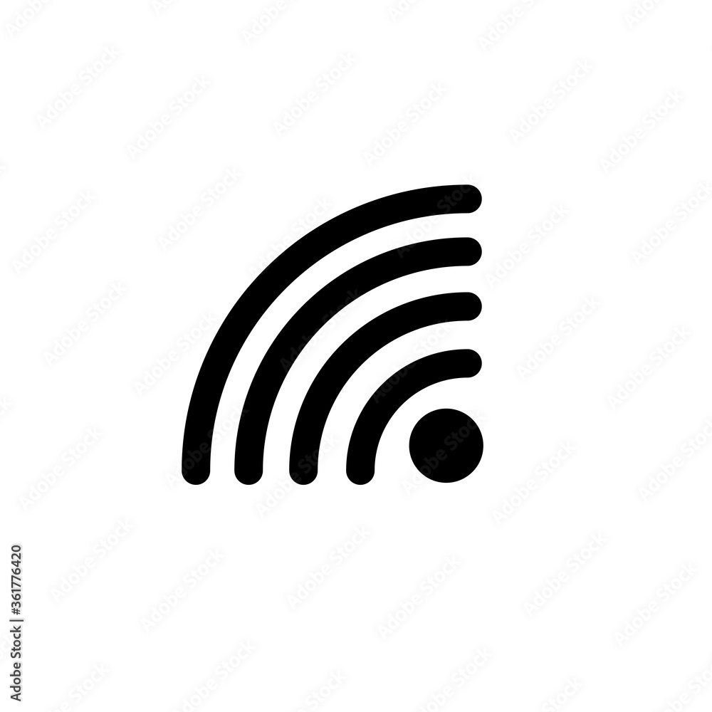 Signal Connection Icon Vector Illustration Signal Connection Icon Vector Illustration