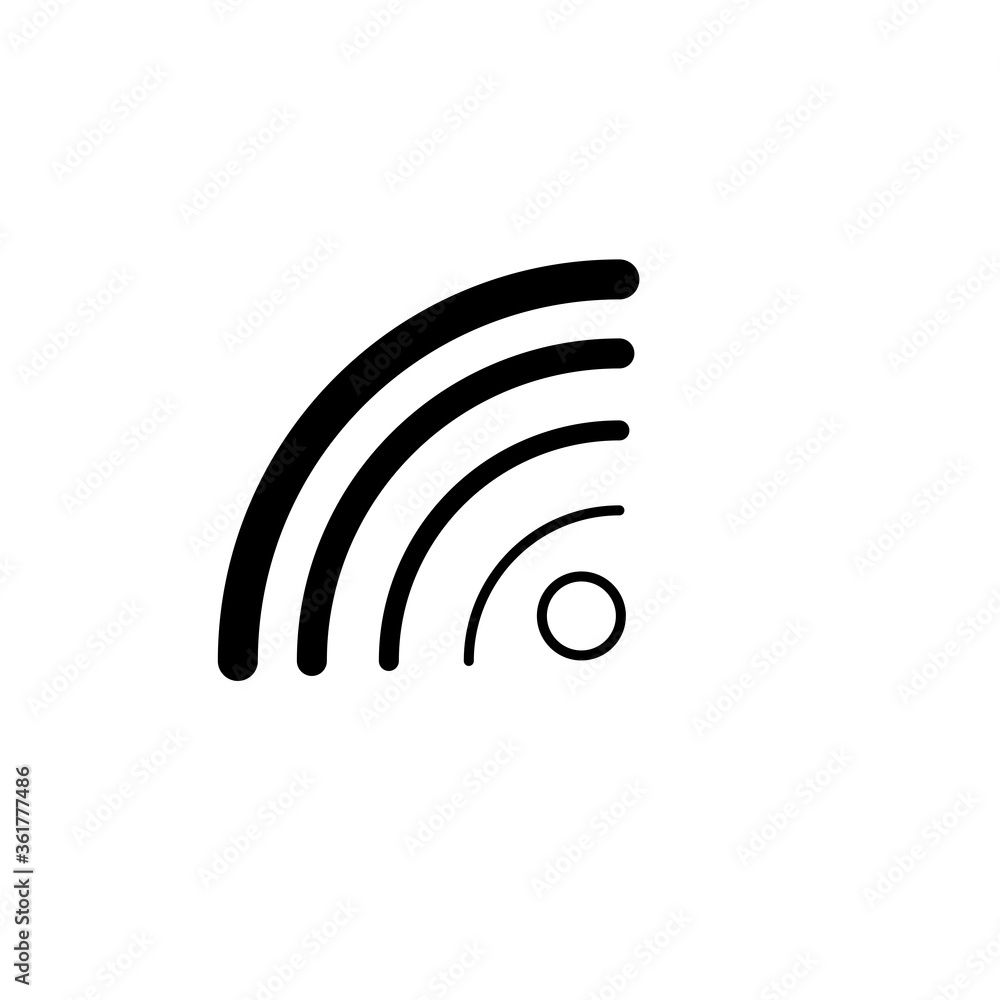 Signal Connection Icon Vector Illustration Signal Connection Icon Vector Illustration