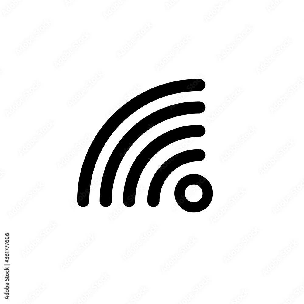 Signal Connection Icon Vector Illustration Signal Connection Icon Vector Illustration