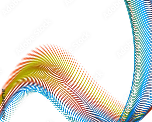 Abstract background blend wave line design for Wallpaper, Banner, Background, Card, Book Illustration, landing page