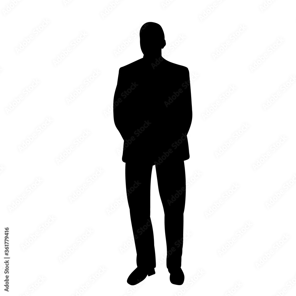 vector, isolated, men stand, black silhouette, friends vector, isolated, men stand, black silhouette, friends