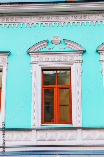 Window of the historical mansion