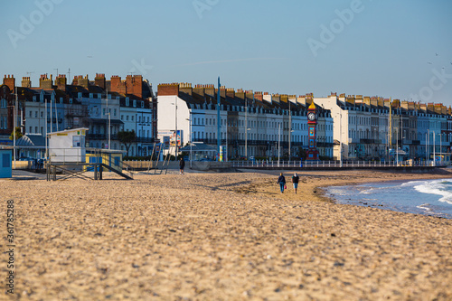 Weymouth Beach in Spring