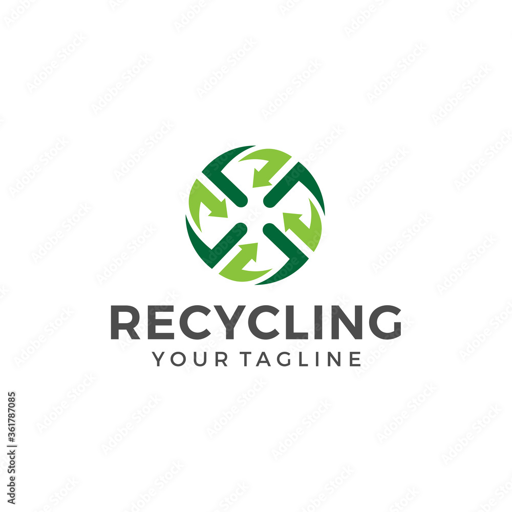 Recycle logo or icon template vector design illustration
Recycle logo or icon template vector design illustration