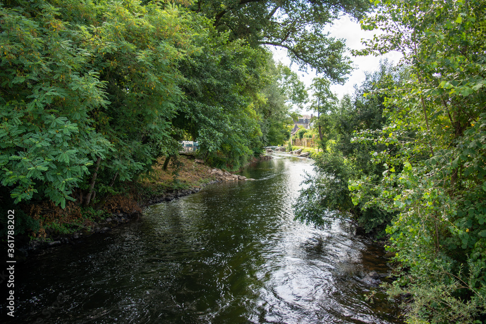 Naklejka premium Beaulieu-sur-Dordogne (Corrèze, France)