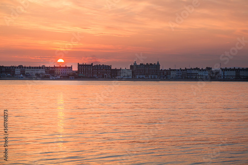 Weymouth Harbour at Sunset © Paul