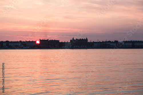 Weymouth Harbour at Sunset © Paul
