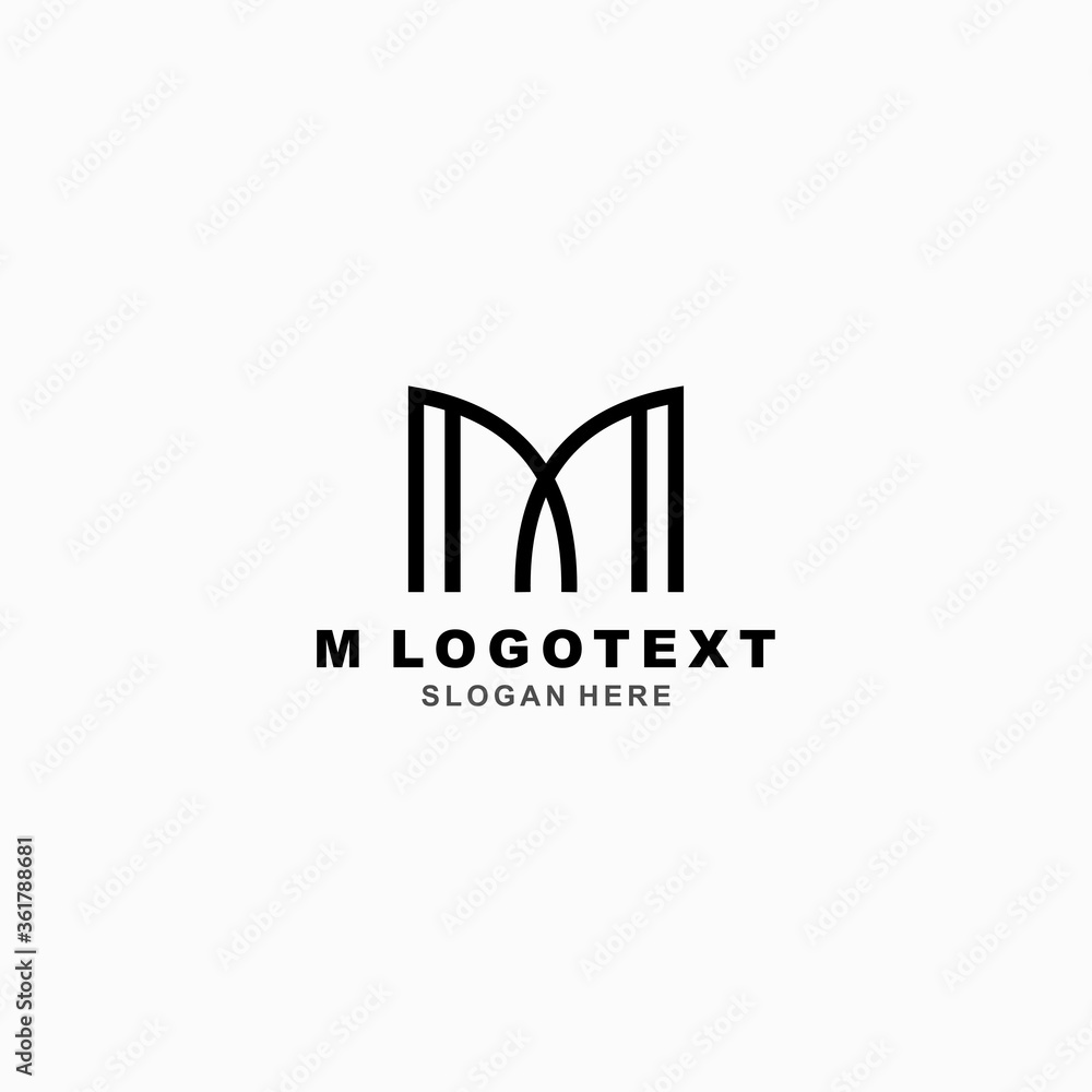 M Letter Logo Template, Logo Icons, Letter Icons M Letter Logo Template, Logo Icons, Letter Icons