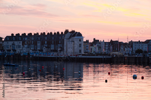 Weymouth Harbour at Sunset
