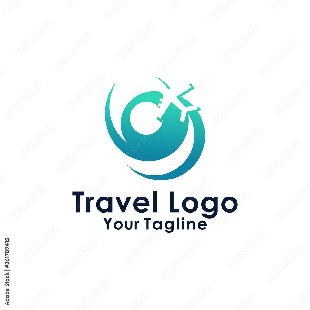Travel logo icon vector design illustration Travel logo icon vector design illustration