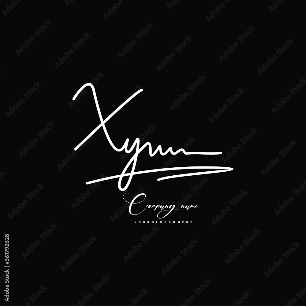 XY initials signature logo. Handwriting logo vector templates. Hand drawn Calligraphy lettering Vector illustration.
XY initials signature logo. Handwriting logo vector templates. Hand drawn Calligraphy lettering Vector illustration.