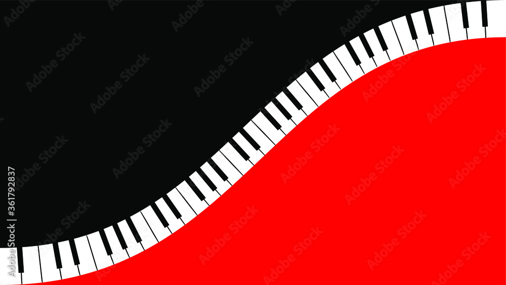 Background of two grand pianos separated by keys. Background of two grand pianos separated by keys.
