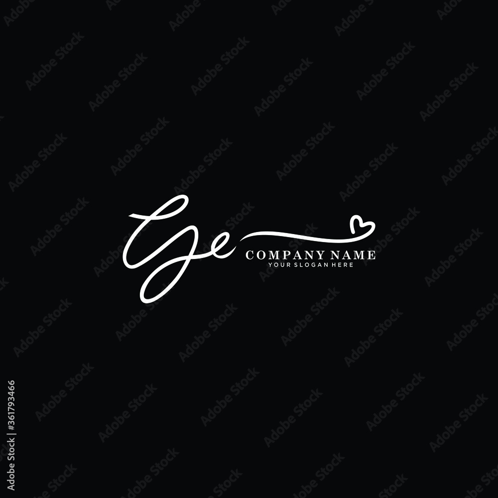 YE initials signature logo. Handwriting logo vector templates. Hand drawn Calligraphy lettering Vector illustration.
YE initials signature logo. Handwriting logo vector templates. Hand drawn Calligraphy lettering Vector illustration.