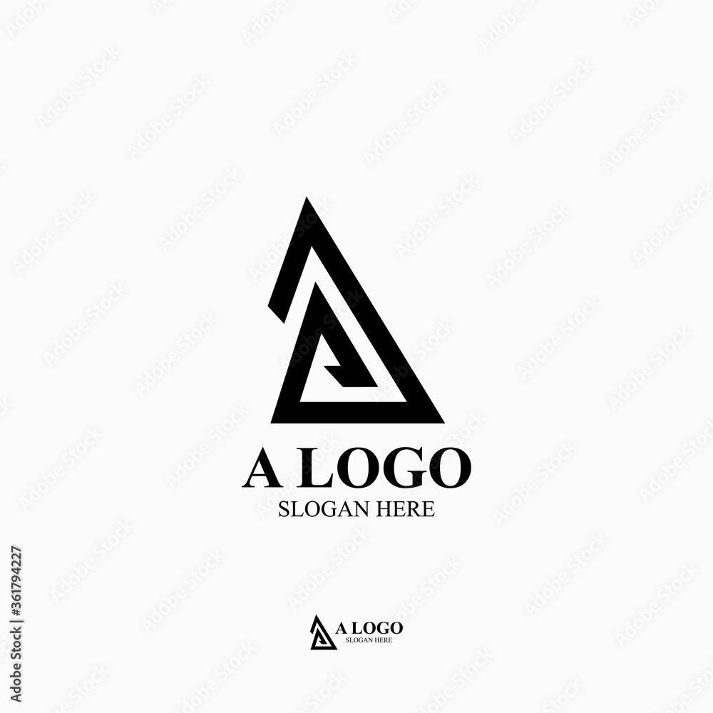 A Letter Logo Template, Logo Icons, Letter Icons A Letter Logo Template, Logo Icons, Letter Icons