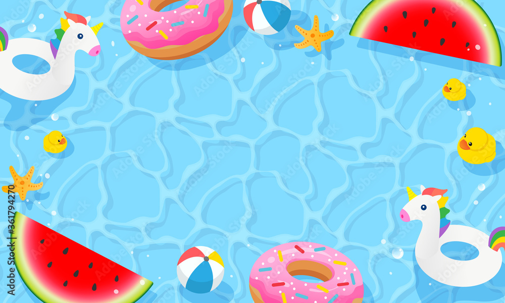 Pool Summer Clipart Free Stock