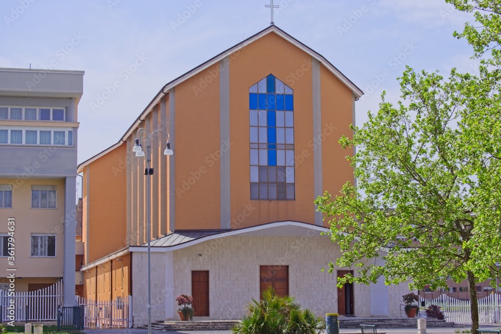 The church of Sacro Cuore di Gesù, Latina's cathedral and see