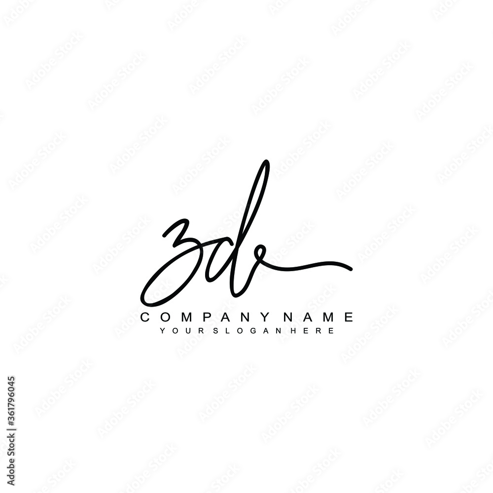 ZD initials signature logo. Handwriting logo vector templates. Hand drawn Calligraphy lettering Vector illustration.
ZD initials signature logo. Handwriting logo vector templates. Hand drawn Calligraphy lettering Vector illustration.