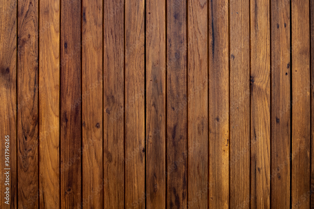 Background of brown wooden wall Background of brown wooden wall
