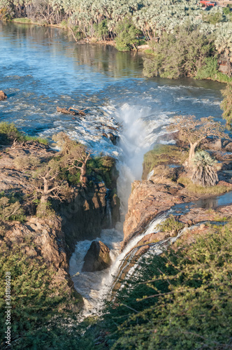 Part of the Epupa waterfalls