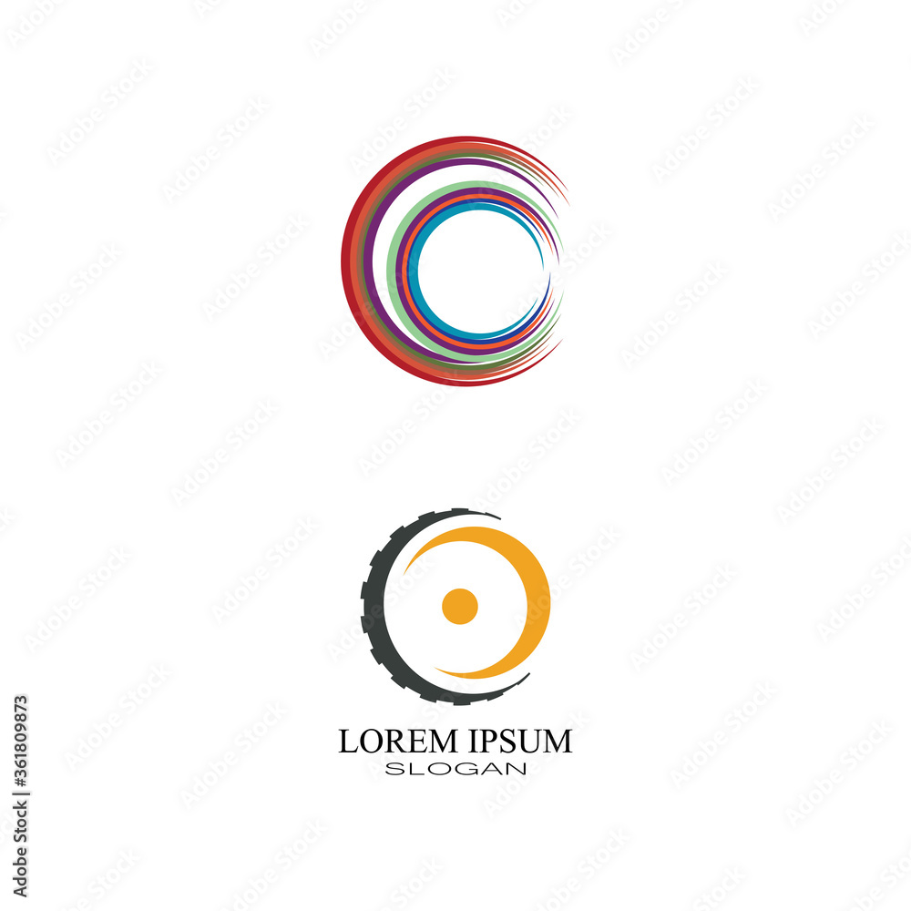 Cyclist logo template Bicycle vector Cyclist logo template Bicycle vector