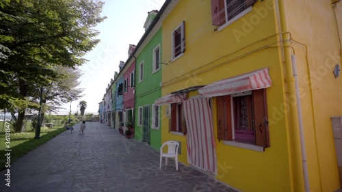 Wallpaper Mural Typical colorful buildings in Burano, Italy. Torontodigital.ca