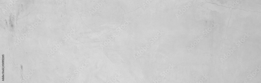 Obraz premium White concrete wall surface, gray color For the background image.