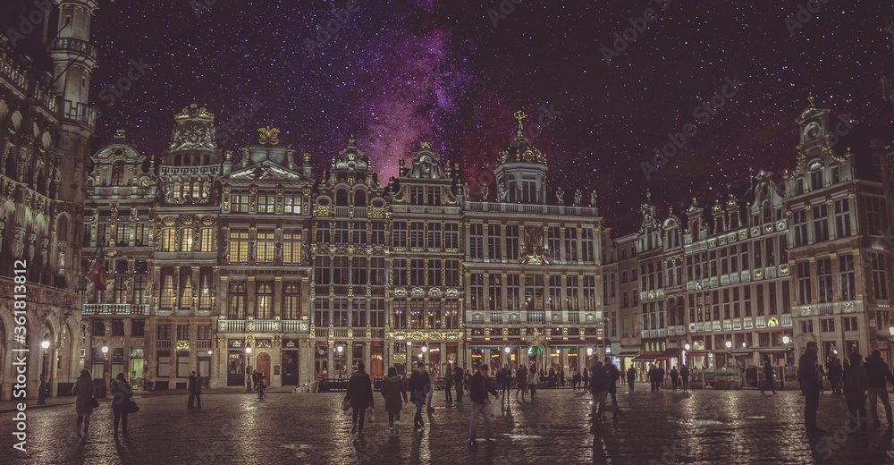 Fototapeta premium Belgien - Brüssel - Sterne