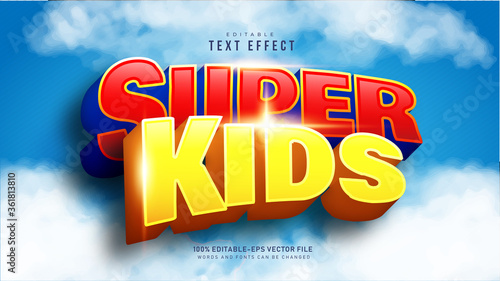 Super Kids Text Effect