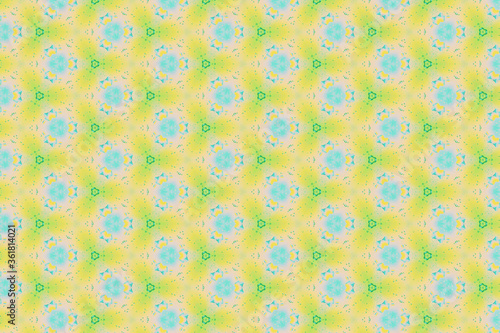 Seamless pattern with flowers