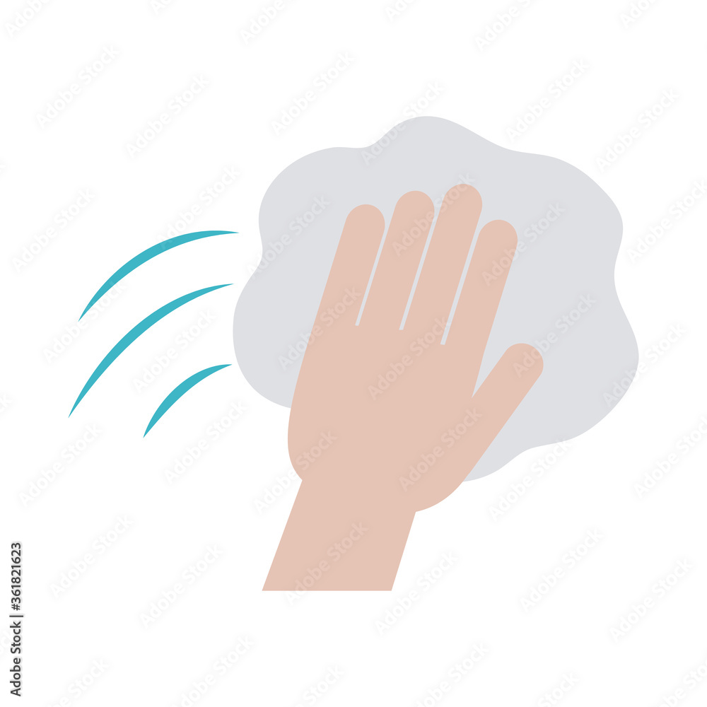 covid 19 coronavirus, hand with cloth cleaning prevention outbreak disease pandemic flat design icon covid 19 coronavirus, hand with cloth cleaning prevention outbreak disease pandemic flat design icon