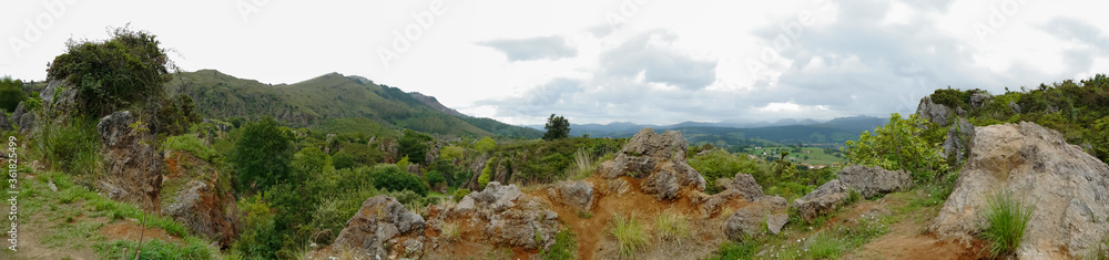 Panoramic view of the countryside